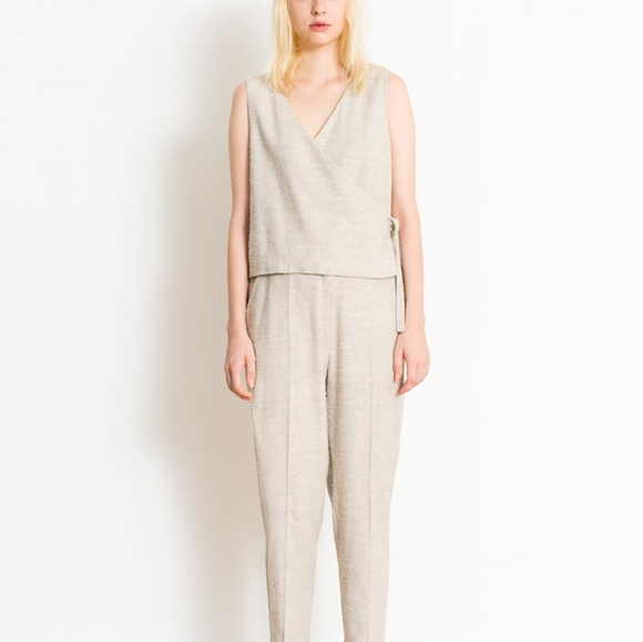 Samuji Tan Slide Sandals - Picture 3 of 5